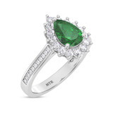 Photo of Rica 1 1/2 ct tw. Lab Grown Diamond Ring 14K White Gold [FR2011W]