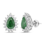 Photo of Rica 1/2 CT. T.W. Lab Grown Diamond Earring 14K White Gold [CE2011W]