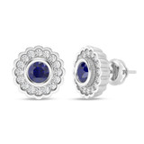 Photo of Keya 1/4 Carat T.W. Lab Grown Diamond Earring 14K White Gold [CE2016W]