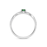 Photo of Asmee 3/8 ct tw. Lab Grown Diamond Ring 14K White Gold [FR2014W]