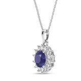 Photo of Clara 1/4 CT. T.W. Lab Grown Diamond Pendant 14K White Gold [CP2012W]