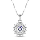 Photo of Clara 1/4 CT. T.W. Lab Grown Diamond Pendant 14K White Gold [CP2012W]
