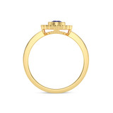 Photo of Keya 5/8 ct tw. Lab Grown Diamond Ring 10K Yellow Gold [FR2016Y]