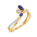 Photo of Kinaya 1/2 ct tw. Lab Grown Diamond Ring 10K Yellow Gold [FR2017Y]