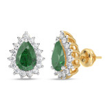 Photo of Rica 1/2 CT. T.W. Lab Grown Diamond Earring 14K Yellow Gold [CE2011Y]