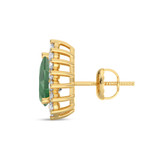 Photo of Rica 1/2 CT. T.W. Lab Grown Diamond Earring 14K Yellow Gold [CE2011Y]