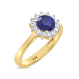 Photo of Clara 1 1/3 ct tw. Lab Grown Diamond Ring 14K Yellow Gold [FR2012Y]