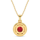 Photo of Carina 1/20 CT. T.W. Lab Grown Diamond Pendant 14K Yellow Gold [CP2015Y]