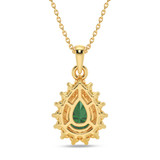 Photo of Rica 1/3 CT. T.W. Lab Grown Diamond Pendant 14K Yellow Gold [CP2011Y]