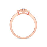 Photo of Keya 5/8 ct tw. Lab Grown Diamond Ring 10K Rose Gold [FR2016R]