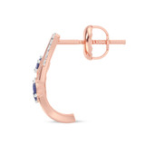 Photo of Kinaya 1/10 Carat T.W. Lab Grown Diamond Earring 10K Rose Gold [CE2017R]