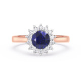 Photo of Clara 1 1/3 ct tw. Lab Grown Diamond Ring 10K Rose Gold [FR2012R]
