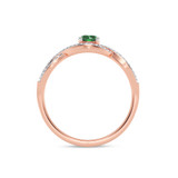 Photo of Asmee 3/8 ct tw. Lab Grown Diamond Ring 10K Rose Gold [FR2014R]