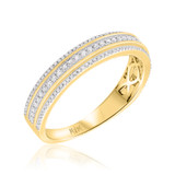 Photo of Julian 1/2 ct tw. Diamond Mens Band 14K Yellow Gold [BT497YM]