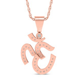 Photo of Nirved 1/3 CT. T.W. Lab Grown Diamond Pendant 14K Rose Gold [CP1728R]