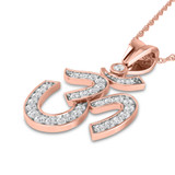 Photo of Nirved 1/3 CT. T.W. Lab Grown Diamond Pendant 14K Rose Gold [CP1728R]