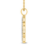 Photo of Ezra 1 3/8 Carat T.W. Lab Grown Diamond Pendant 14K Yellow Gold [CP1726Y]