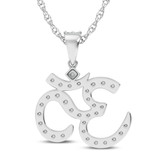 Photo of Avyukt 1/2 Carat T.W. Lab Grown Diamond Pendant 10K White Gold [CP1729W]