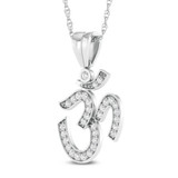 Photo of Nirved 1/3 CT. T.W. Lab Grown Diamond Pendant 10K White Gold [CP1728W]