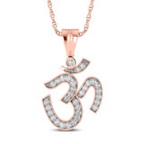 Photo of Nirved 1/3 CT. T.W. Lab Grown Diamond Pendant 10K Rose Gold [CP1728R]