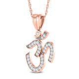 Photo of Nirved 1/3 CT. T.W. Lab Grown Diamond Pendant 10K Rose Gold [CP1728R]