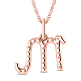 Photo of Zodiac Scorpion 1/15 CT. T.W. Lab Grown Diamond Pendant 14K Rose Gold [CP1716R]