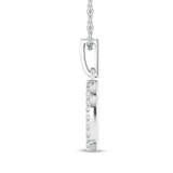 Photo of Zodiac Virgo 1/20 CT. T.W. Lab Grown Diamond Pendant 10K White Gold [CP1723W]