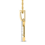 Photo of Zodiac Scorpion 1/15 Carat T.W. Lab Grown Diamond Pendant 14K Yellow Gold [CP1716Y]