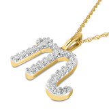 Photo of Zodiac Scorpion 1/15 Carat T.W. Lab Grown Diamond Pendant 14K Yellow Gold [CP1716Y]