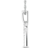 Photo of Zodiac Aries 1/15 CT. T.W. Lab Grown Diamond Pendant 14K White Gold [CP1713W]