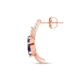 Photo of Nitara 1/20 Carat T.W. Lab Grown Diamond Earring 14K Rose Gold [CE2018R]