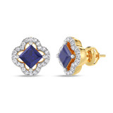Photo of Carolina 1/15 Carat T.W. Lab Grown Diamond Earring 10K Yellow Gold [CE2013Y]
