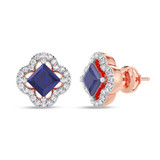 Photo of Carolina 1/15 CT. T.W. Lab Grown Diamond Earring 14K Rose Gold [CE2013R]