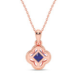 Photo of Carolina 1/20 CT. T.W. Lab Grown Diamond Pendant 14K Rose Gold [CP2013R]
