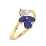 Photo of Nitara 1 1/5 ct tw. Lab Grown Diamond Ring 10K Yellow Gold [FR2018Y]
