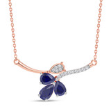 Photo of Nitara 1/25 Carat T.W. Lab Grown Diamond Pendant 14K Rose Gold [CP2018R]