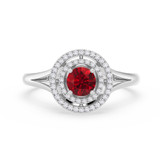Photo of Martin 1/2 ct tw. Lab Grown Diamond Ring 10K White Gold [FR2010W]