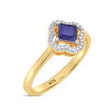 Photo of Carolina 3/8 ct tw. Lab Grown Diamond Ring 14K Yellow Gold [FR2013Y]