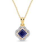 Photo of Carolina 1/20 Carat T.W. Lab Grown Diamond Pendant 14K Yellow Gold [CP2013Y]