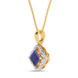 Photo of Carolina 1/20 Carat T.W. Lab Grown Diamond Pendant 14K Yellow Gold [CP2013Y]