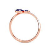 Photo of Nitara 1 1/5 ct tw. Lab Grown Diamond Ring 10K Rose Gold [FR2018R]