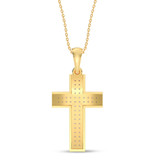 Photo of Sareena 1/10 CT. T.W. Lab Grown Diamond Pendant 10K Yellow Gold [CP2025Y]