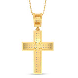 Photo of Saige 1/5 Carat T.W. Lab Grown Diamond Pendant 10K Yellow Gold [CP2031Y]