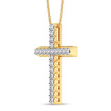 Photo of Rosie 1/4 Carat T.W. Lab Grown Diamond Pendant 10K Yellow Gold [CP2032Y]
