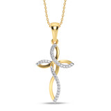 Photo of Maxim 1/10 CT. T.W. Lab Grown Diamond Pendant 14K Yellow Gold [CP2027Y]