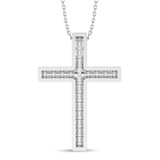 Photo of Rosie 1/4 Carat T.W. Lab Grown Diamond Pendant 10K White Gold [CP2032W]