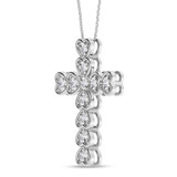 Photo of Jayla 1/4 CT. T.W. Lab Grown Diamond Pendant 10K White Gold [CP2029W]