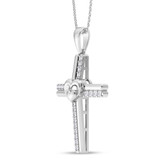 Photo of Dante 1/6 CT. T.W. Lab Grown Diamond Pendant 10K White Gold [CP2028W]