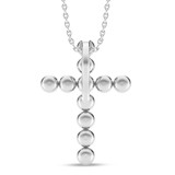 Photo of Regina 1/5 Carat T.W. Lab Grown Diamond Pendant 10K White Gold [CP2030W]