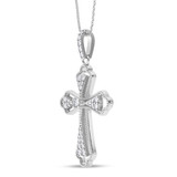Photo of Fabian 1/3 Carat T.W. Lab Grown Diamond Pendant 14K White Gold [CP2033W]
